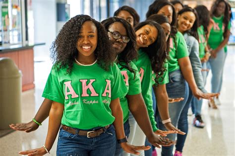 Aka sororities - Feb 1, 2023 · Narrated by Phylicia Rashad, Alpha Kappa Alpha: A Legacy of Service documents the 115-year history of one of the nation’s oldest African American women’s organizations. Since its founding at ... 
